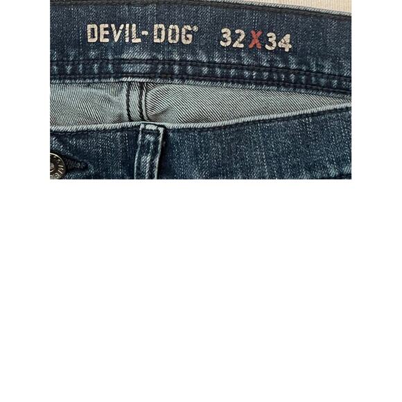 Devil Dog Straight Leg Mens 32x34 - Picture 3 of 3